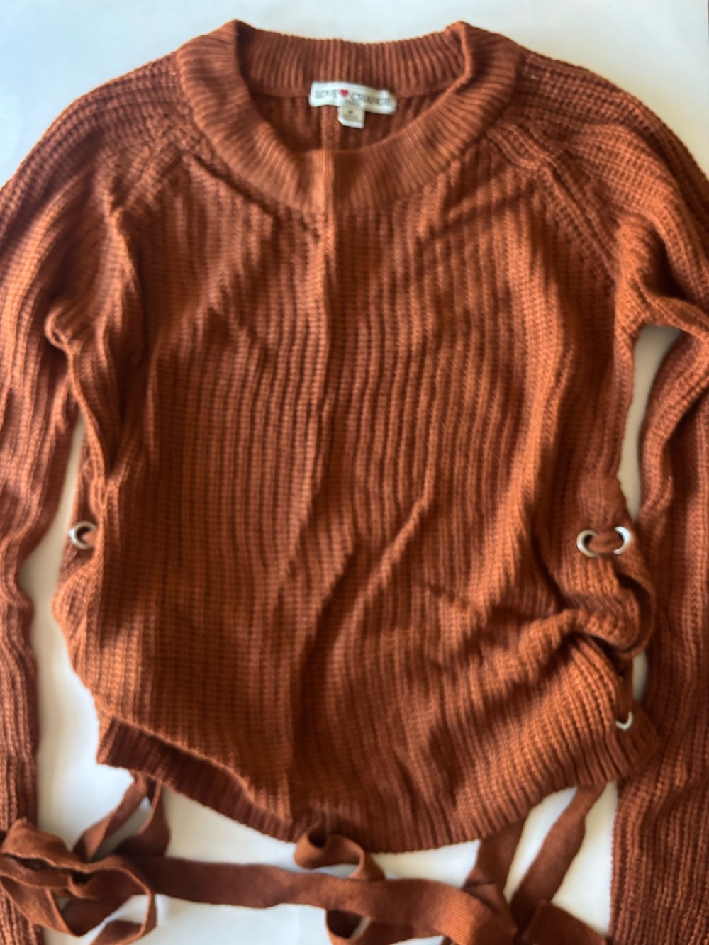 NWOT Orange Cozy Sweater